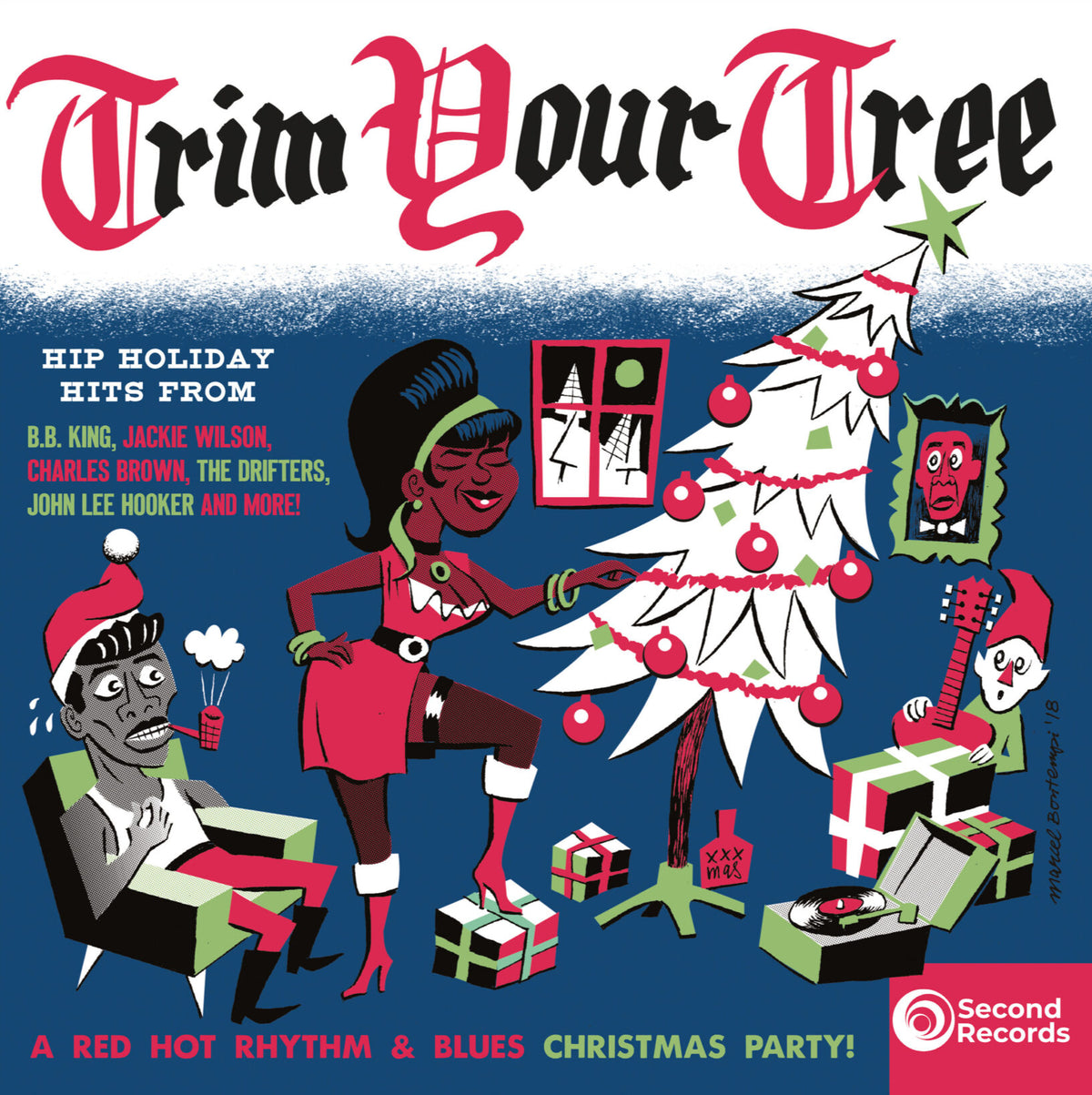 Various Artists - I Wanna Trim Your Tree (Pink Vinyl)