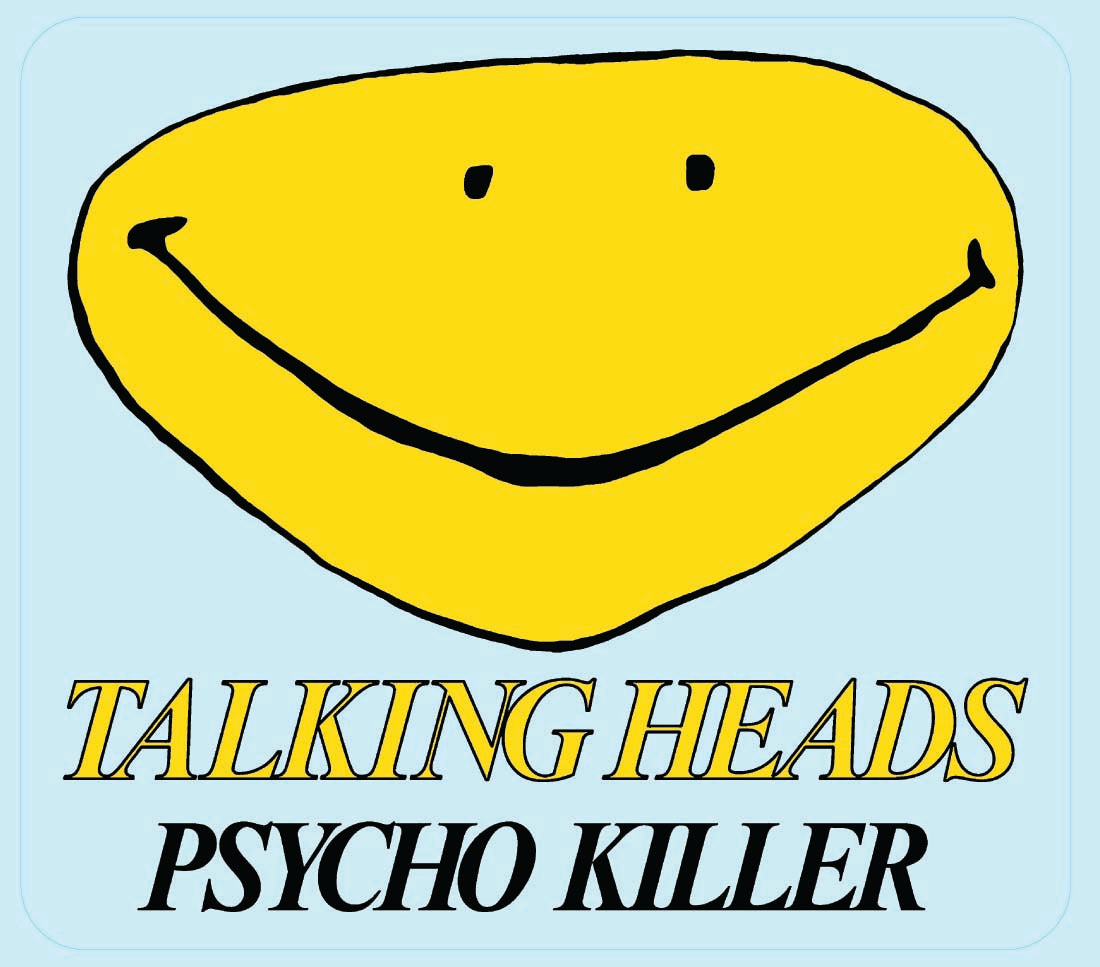 [STICKER] | Talking Heads - Psycho Killer