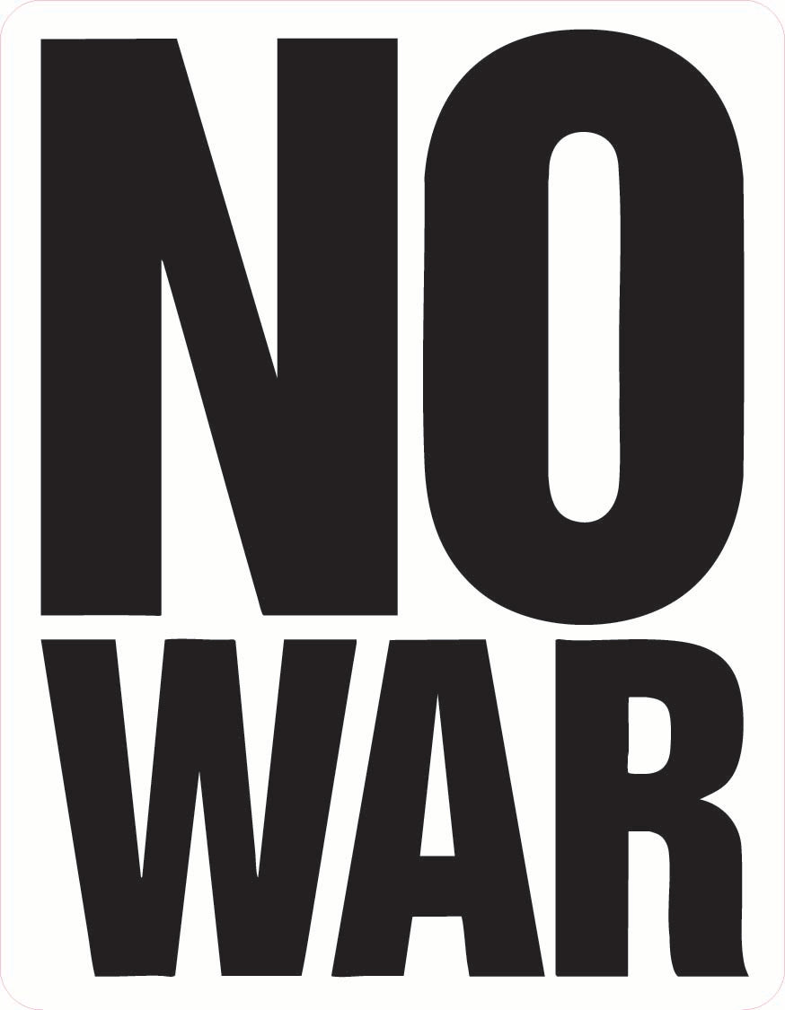 [STICKER] | No War