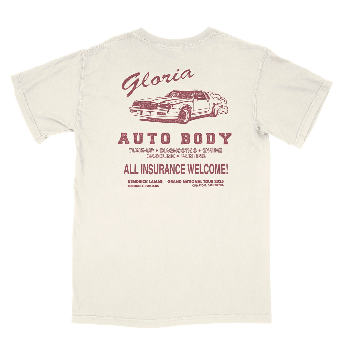 T-Shirt | Kendrick Lamar - Gloria - Front + Back